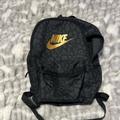 Nike Bags | Nike Backpack | Color: Black/Gold | Size: Os