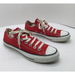 Converse Shoes | Converse Chuck Taylor All Star Red Low Top Womens 7 Mens 5 | Color: Red | Size: 7