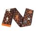 Louis Vuitton Accessories | Louis Vuitton Scarf Muffler Catgram Bandeau Silk Brown X Orange Women's Mp2268 | Color: Brown | Size: Os