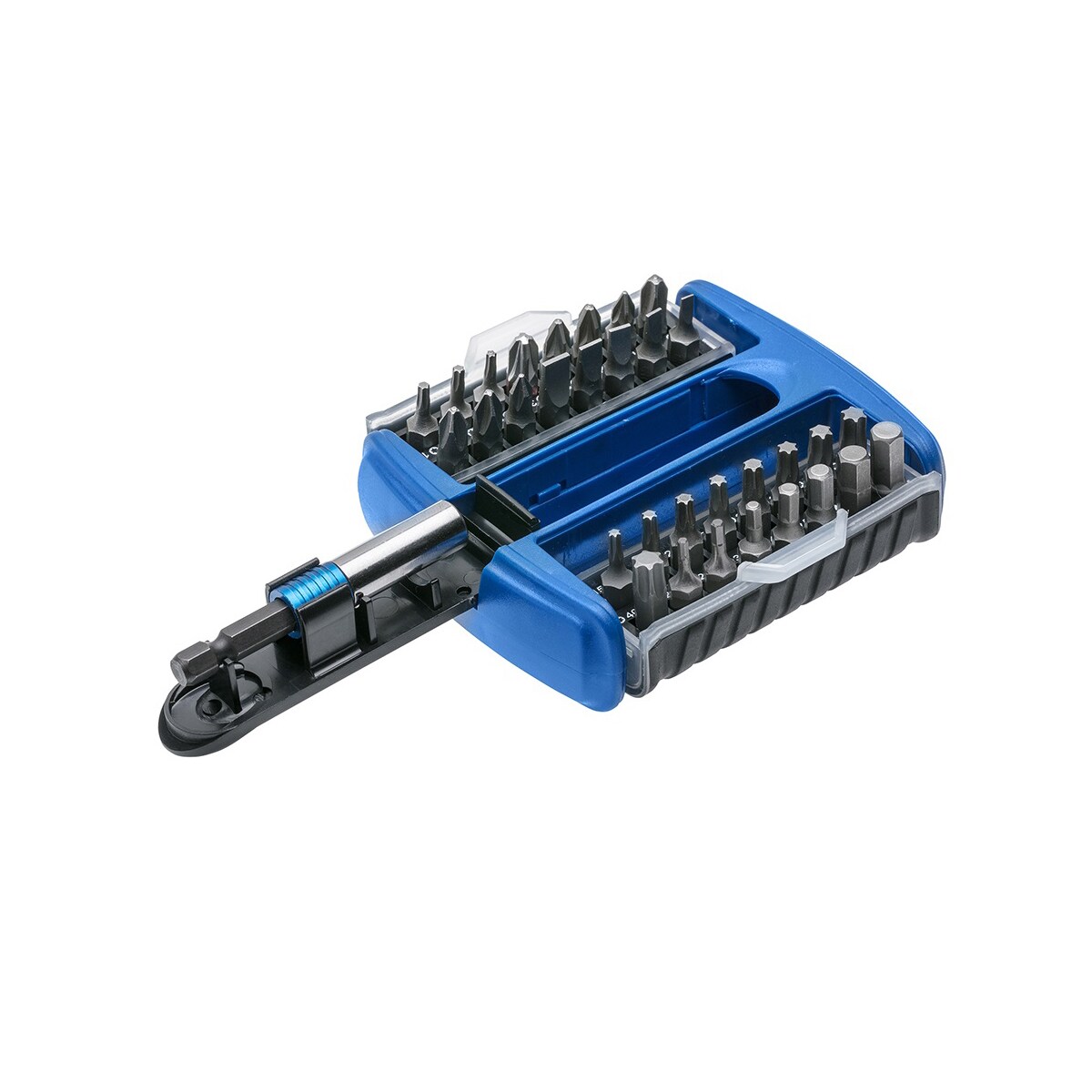 Bit-Satz 33-teilig Schnellwechsel-Bithalter Schrauberbit-Set Högert S2-Stahl Image