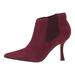 Nine West Shoes | Nine West Women's Sofia Ankle Bootie. Burgandy. Size 7. | Color: Red | Size: 7