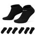 Nike Underwear & Socks | Nike Nike 6-Pack Everyday Cushioned No-Show Training Socks Nwt Dri-Fit | Color: Black/White | Size: Men 8 - 12