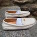 Coach Shoes | Coach Women's Marley Leather Driver Driving Style.Moccasin Loafer, Size 6, Cream | Color: Cream | Size: 6