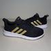 Adidas Shoes | Adidas Size 6 M Qt Racer 2.0 Black / Gold / White Sneakers New Women's Shoes | Color: Black/Gold | Size: 6