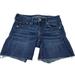 American Eagle Outfitters Shorts | American Eagle Jean Shorts Womens 4 Super Stretch Cut Offs Medium Wash Denim | Color: Blue | Size: 4