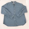 J. Crew Shirts | J Crew Slim Untucked Stretch Secret Wash Cotton Poplin Shirt In Dots | Color: Blue/White | Size: L