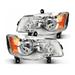 2008, 2011-2016 Chrysler Town & Country Headlight Assembly Set - Autopart Premium