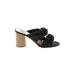 Dolce Vita Mule/Clog: Black Grid Shoes - Women's Size 7