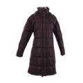 The North Face Coat: Knee Length Purple Print Jackets & Outerwear - Women's Size Small