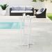 Polytrends Laguna All Weather Poly Outdoor Bar Bistro Table - Round/ 24"