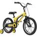 14" Kids Bike for Girls and Boys, Magnesium Alloy Frame with Auxiliary Wheel, Kids Single Speed Cruiser Bike.