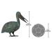 Design Toscano Antiqued Bronze Pelican Garden Statue