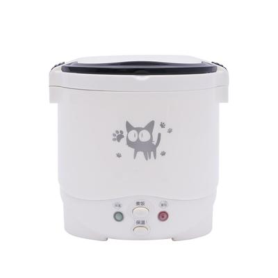 Mini 1L Electric Lunch Box Rice Cooker Steamer Car Cooker 12V