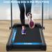 Folding Treadmills Walking Pad Treadmill -2.5HP 265LBS Capacity Walking Treadmill With Incline Bluetooth Speaker