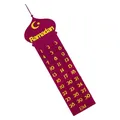 Calendrier de l'Avent du Ramadan avec lanière calendrier de l'Avent du Ramadan décoratif pour la