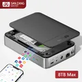 SANZANG-Boîtier de stockage SSD SATA 2.5 pouces pour disque dur HDD NAS boîtier externe HD pour