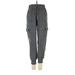 Victoria's Secret Pink Sweatpants - High Rise: Gray Activewear - Women's Size X-Small