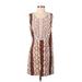 Plenty By Tracy Reese Casual Dress - Shift: Brown Batik Dresses - Women's Size 4