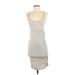 Guess Jeans Casual Dress - Bodycon: Gray Dresses - Women's Size X-Small