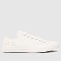 Converse all star ox flower play trainers in white