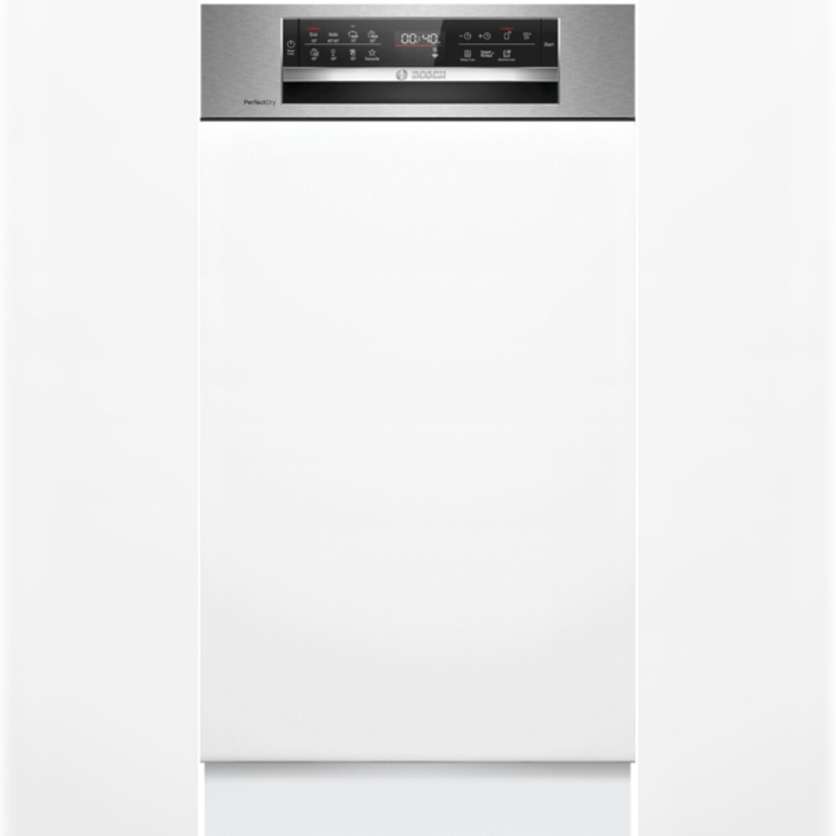 Bosch Serie 6 SPI6ZMS29E Teilintegrierter Geschirrspüler, Höhe 81,5 cm, Breite 45 cm, Edelstahl Image