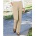 Blair Women's Everyday Knit Straight-Leg Pants - Tan - PM - Petite