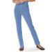 Blair Women's Classic Knit Denim Slim Jeans - Denim - MPS - Petite Short