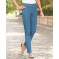 Blair Women's SlimSation® Tapered-Length Pants - Denim - 6 - Misses