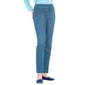 Blair Women's SlimSation® Ankle Pants - Denim - 6P - Petite