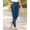 Blair Women's SlimSation® Tapered-Length Pants - Denim - 8 - Misses