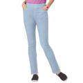 Blair Women's Liberty Knit Denim Slim Pull-On Jeans - Denim - PL - Petite
