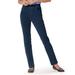 Blair Women's Classic Knit Denim Slim Jeans - Denim - PXL - Petite