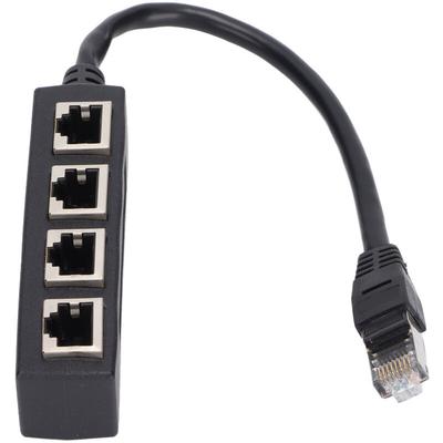 Ethernet Splitter Kabel RJ45,1 Stecker Auf 4 Buchse Router Ethernet Splitter lan Ethernet Cable lan