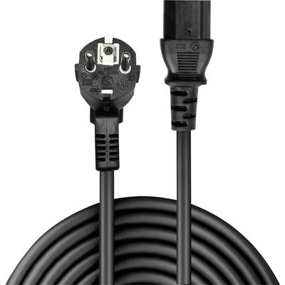 Lindy - Strom Anschlusskabel [1x Schutzkontakt-Stecker - 1x Kaltgeräte-Buchse C13] 3.00 m Schwarz Image
