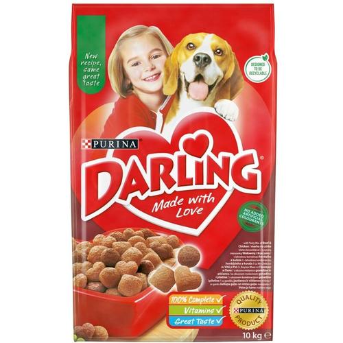 Darling Beef mit Huhn - Trockenfutter für Hunde - 10 kg - Purina