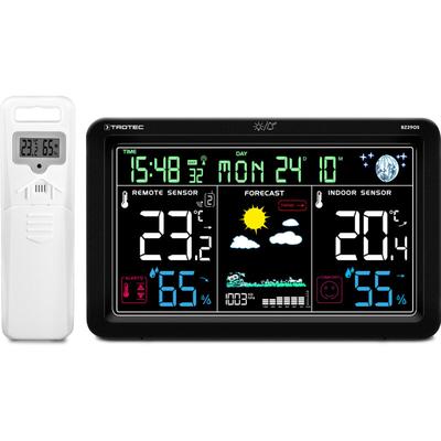 Trotec - BZ29OS Digitale Funkwetterstation und Klimamonitor mit Außensensor -9,9 °c bis +50 °c