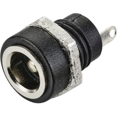 Tru Components - Schwachstromverbinder Buchse, Einbau vertikal 5.7 mm 2.1 mm 1 St. Image