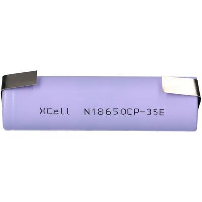 Xcell - N18650CP-35E Li-Ion 3,6V 3350 mAh U-Lötfahne