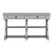 Alcott Hill® Chinita 54.1" Console Table Wood in Gray | 29.8 H x 54.1 W x 16 D in | Wayfair AF43439B01A845ABB99E6772DDD0D62F