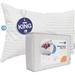 ContinentalBedding 700 Fill Power - 100% Hungarian White Goose Down Bed Pillows | King | Wayfair SP100-1-K-Med