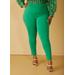 Plus Size High Rise Pull On Ponte Leggings