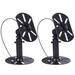 2 PCS Sound Bar Bracket Hangwrs Speaker Hanging Stand Speaker Wall Mount Speaker Hanging Holder