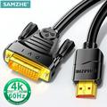 HDMI-Compatible To DVI Cable HD 1080P 4K Converter Adapter For Xbox PS4 TV Box Projector Monitor DVI To HDMI Cable 1m