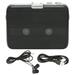 TON007B Bluetooth Cassette Player with Headphone Auto Reverse Function Stereo Cassette PlayerBlack