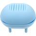 Silicone Makeup Sponge Travel Blender Portable Travel Makeup Sponge Case Portable Silicone Travel Makeup Sponge Blender Case Holder(Blue) Makeup Sponge Holder Egg Holders