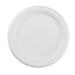 AJM Packaging Corporation Round Coated Paper Plate in White | Wayfair AJMCP9GOEWH