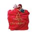 Adorable Red Santa Claus Bag Large Christmas Candy Gift Pouch Sack Santa Costume Accessory