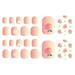 SDJMa Toe Nail Polish Stickers Colorful Summer Toenail Nail Polish Strips Decals Full Wraps Self Adhesive Stickers Flower Leaf Seashell Fruit for Women Girls DIY Nail Decor Art