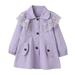 ZRBYWB Coats For Kids Toddler Child Kids Baby Girls Solid Patchwork Tulle Bowknot Rain Jacket Winter Coats Outfits Clothes Baby Girl Clothes