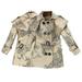 Esaierr Kids Toddler Girls Spring fall Trench Jacket Classic Double Breasted Trench Baby Jacket Coat Little Girls Spring Fall Trench Coat Dress Outwear Sizes 3-10 Years